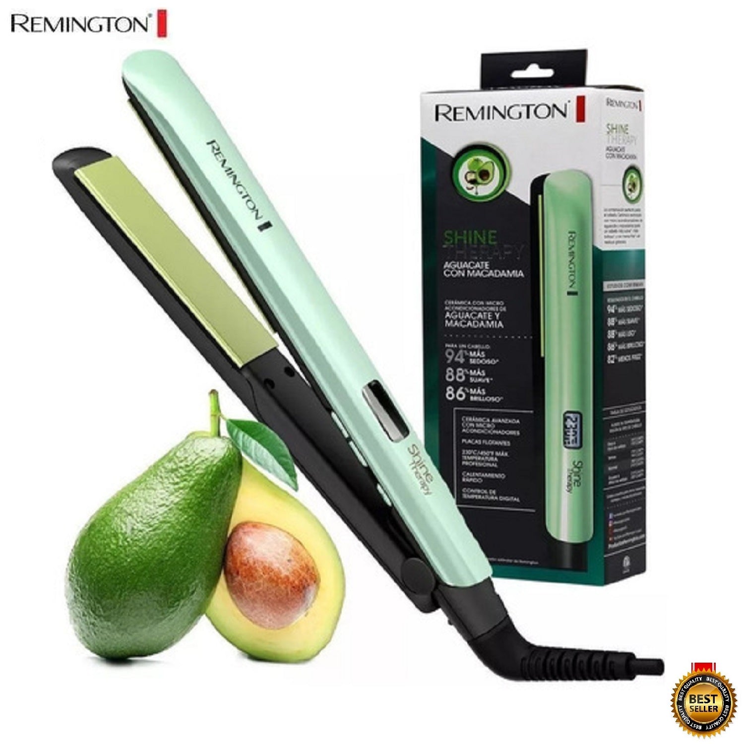 plancha remington aguacate