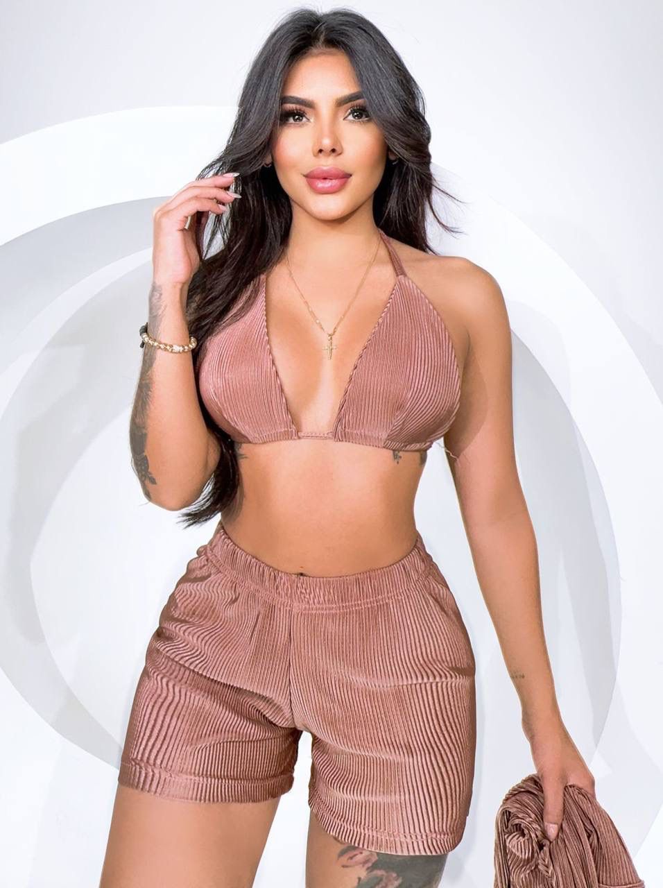 SET ALICE x3 SHORT 1 LOOK IMPECABLE CADA DÍA