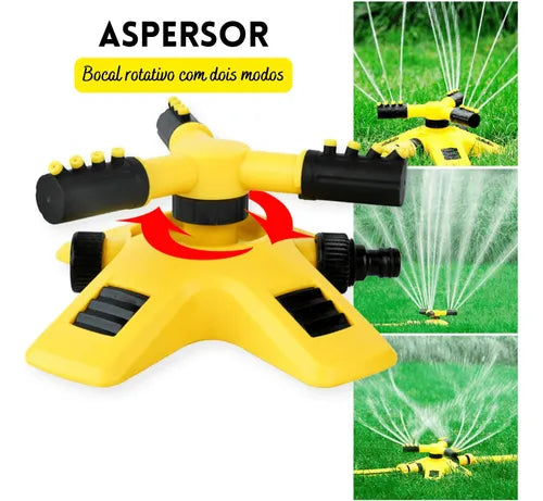 Aspersor De Jardín Césped Portátil Auto