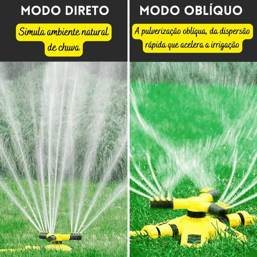 Aspersor De Jardín Césped Portátil Auto