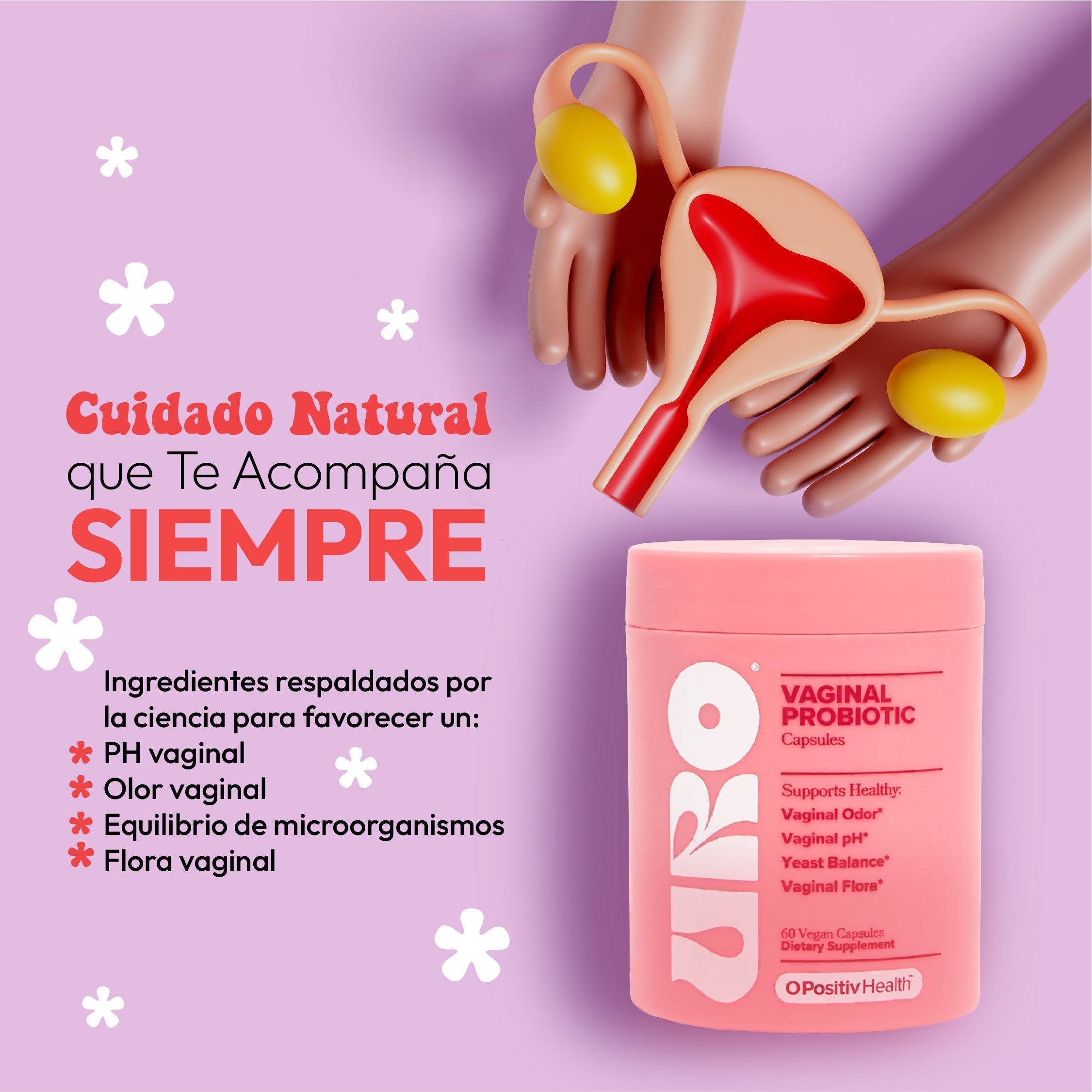 Uro Probiótico Vaginal,Di Adiós a las Molestias Íntimas